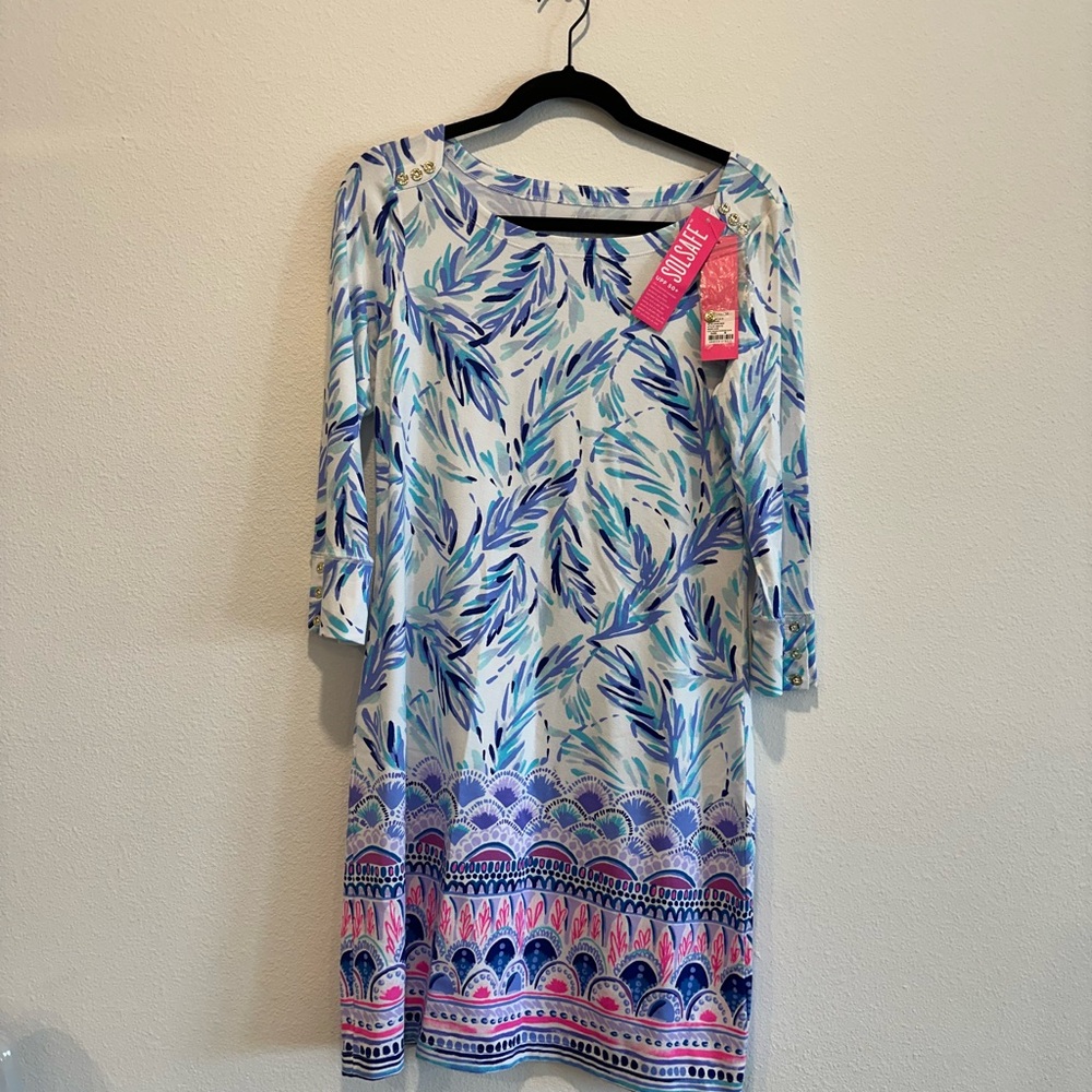 NWT Lilly Pulitzer Sophie Dress in Flock Together - UPF 50+ - Picture 6 of 6